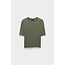 THOM KROM Destroyed T-shirt 486 - Green