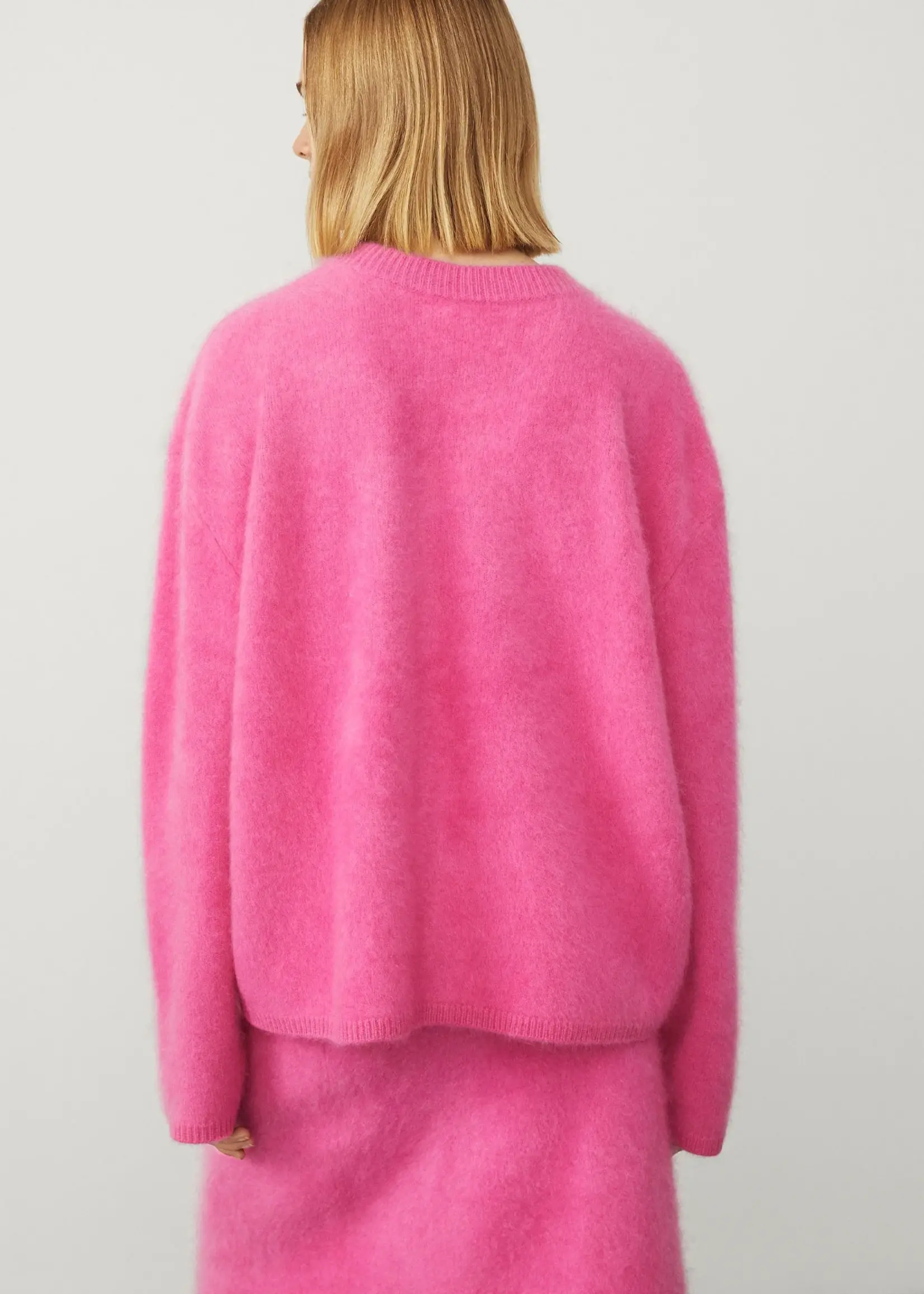 Lisa Yang Natalia sweater - Bright rosa