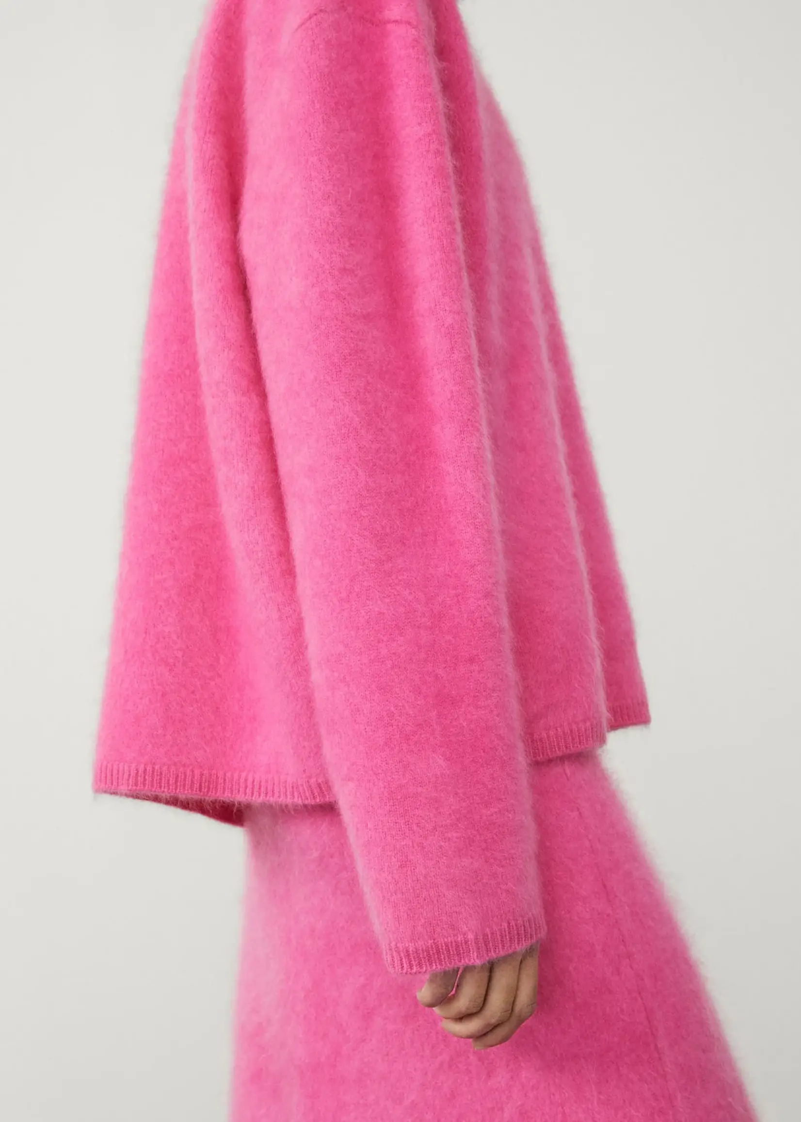 Lisa Yang Natalia sweater - Bright rosa