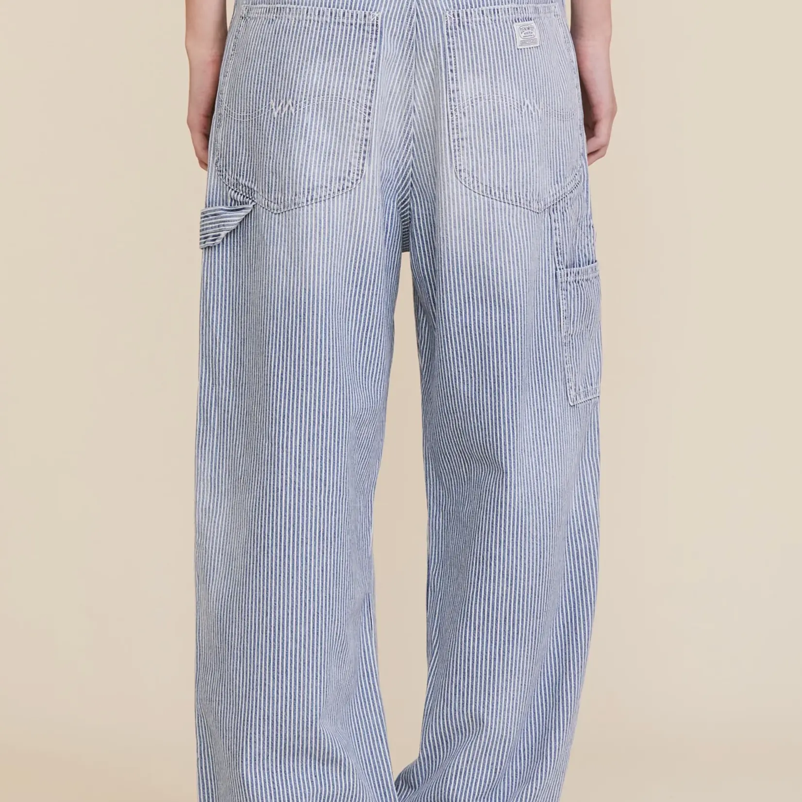 DENIMIST Teri wideleg Carpenter - Railroad stripe