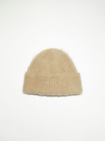 Acne Studios Wool mohair beanie - Dark beige