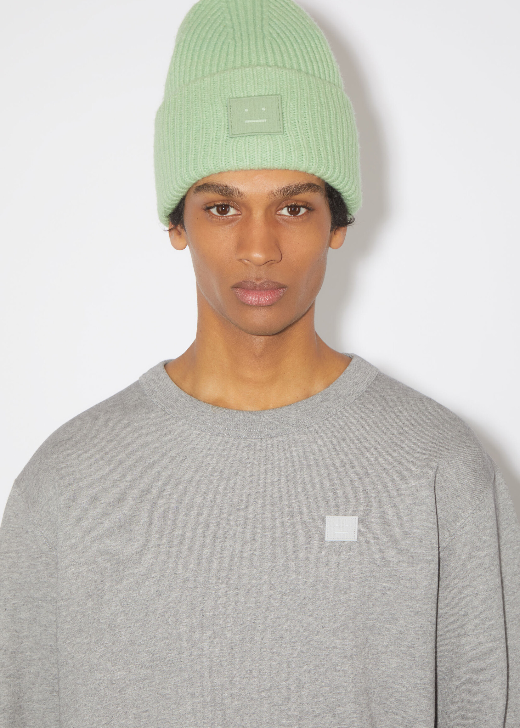 Acne Studios Beanie face - Spring green