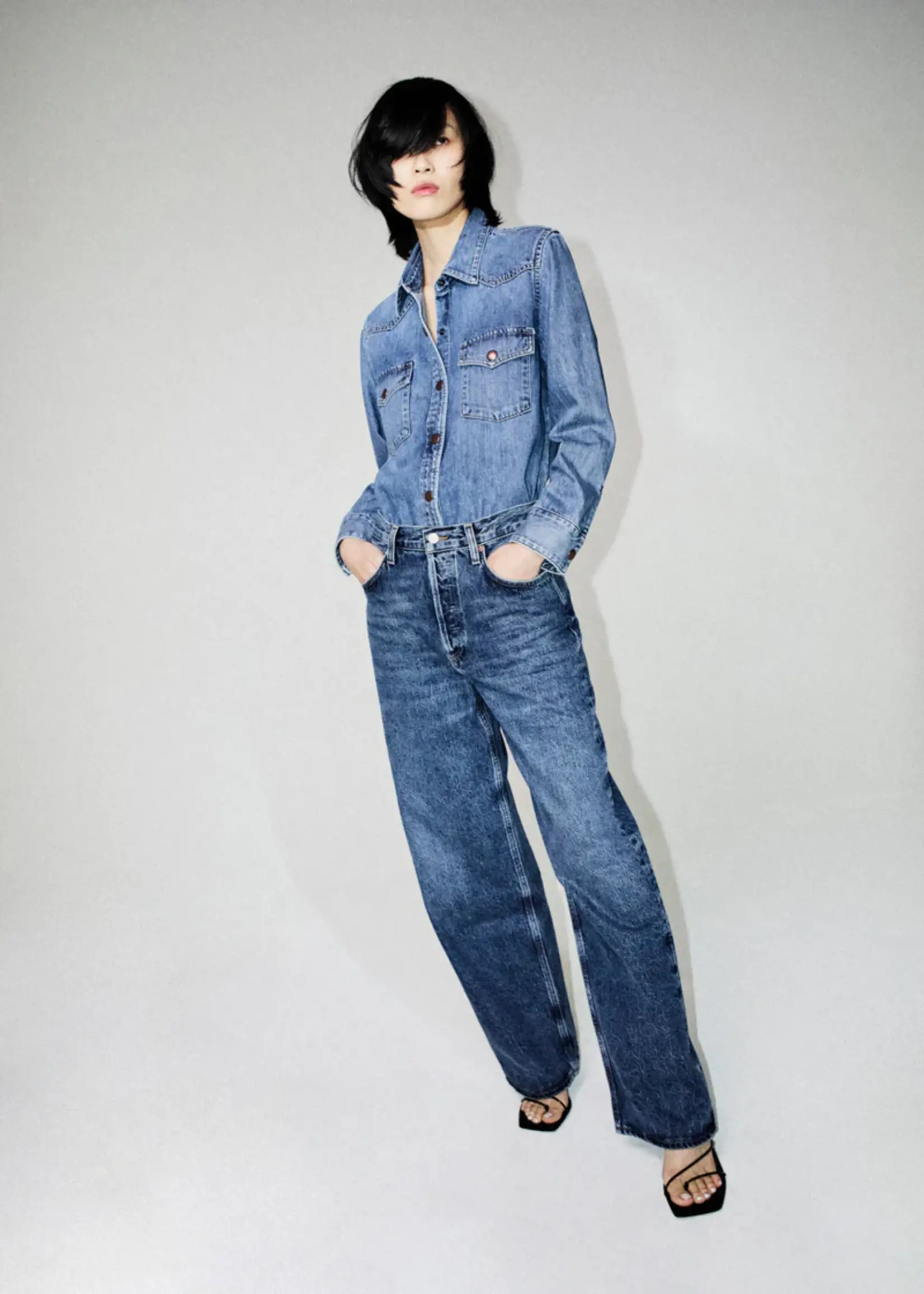 AGOLDE LOW SLUNG BAGGY JEAN