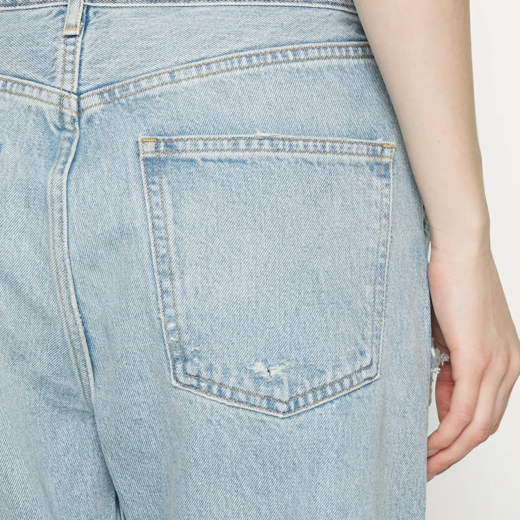 Agolde 90's crop mid rise straight - Nerve