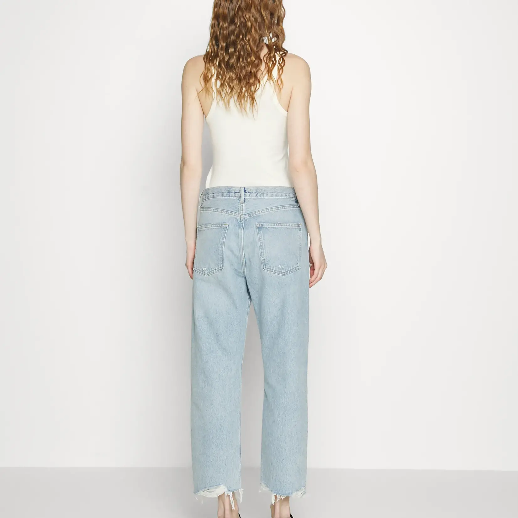 Agolde 90's crop mid rise straight - Nerve