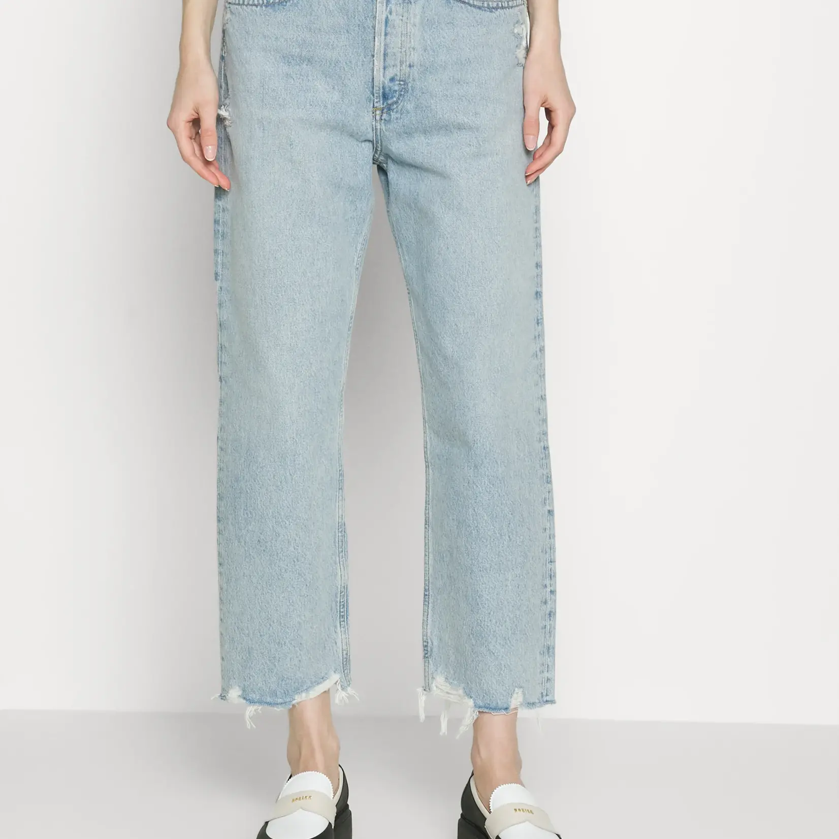 Agolde 90's crop mid rise straight - Nerve