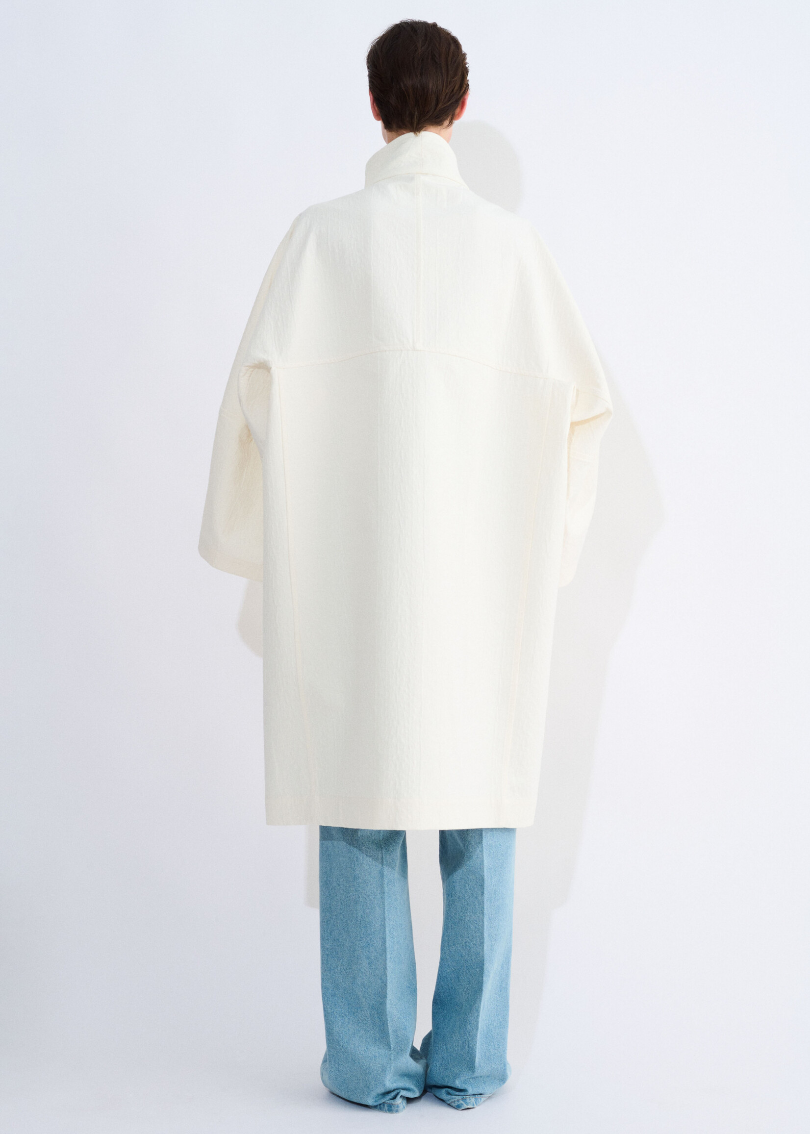 Christian Wijnants Juwan oversized coat - Ivory