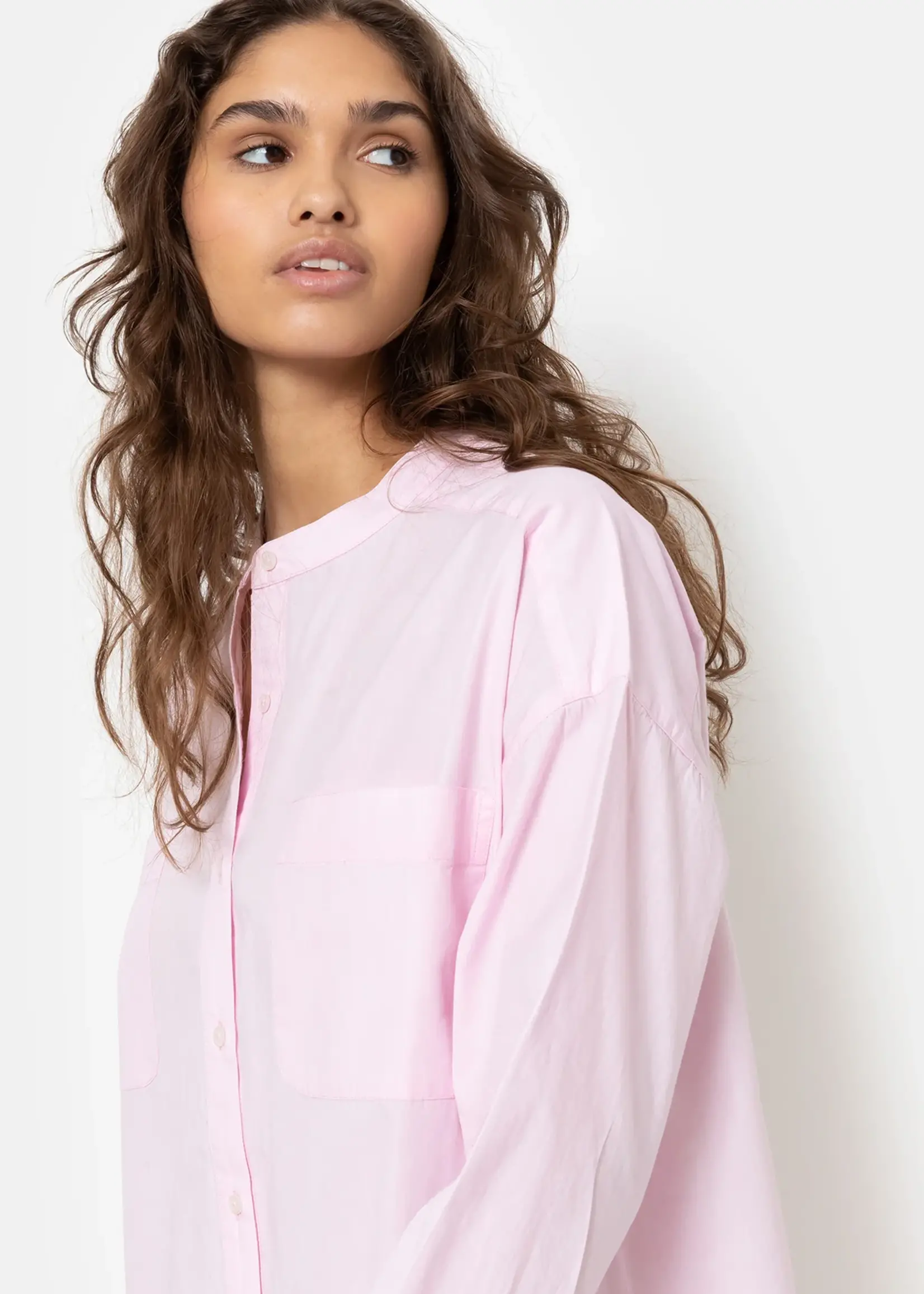 Âme Antwerp Idole long shirt dress - Pink