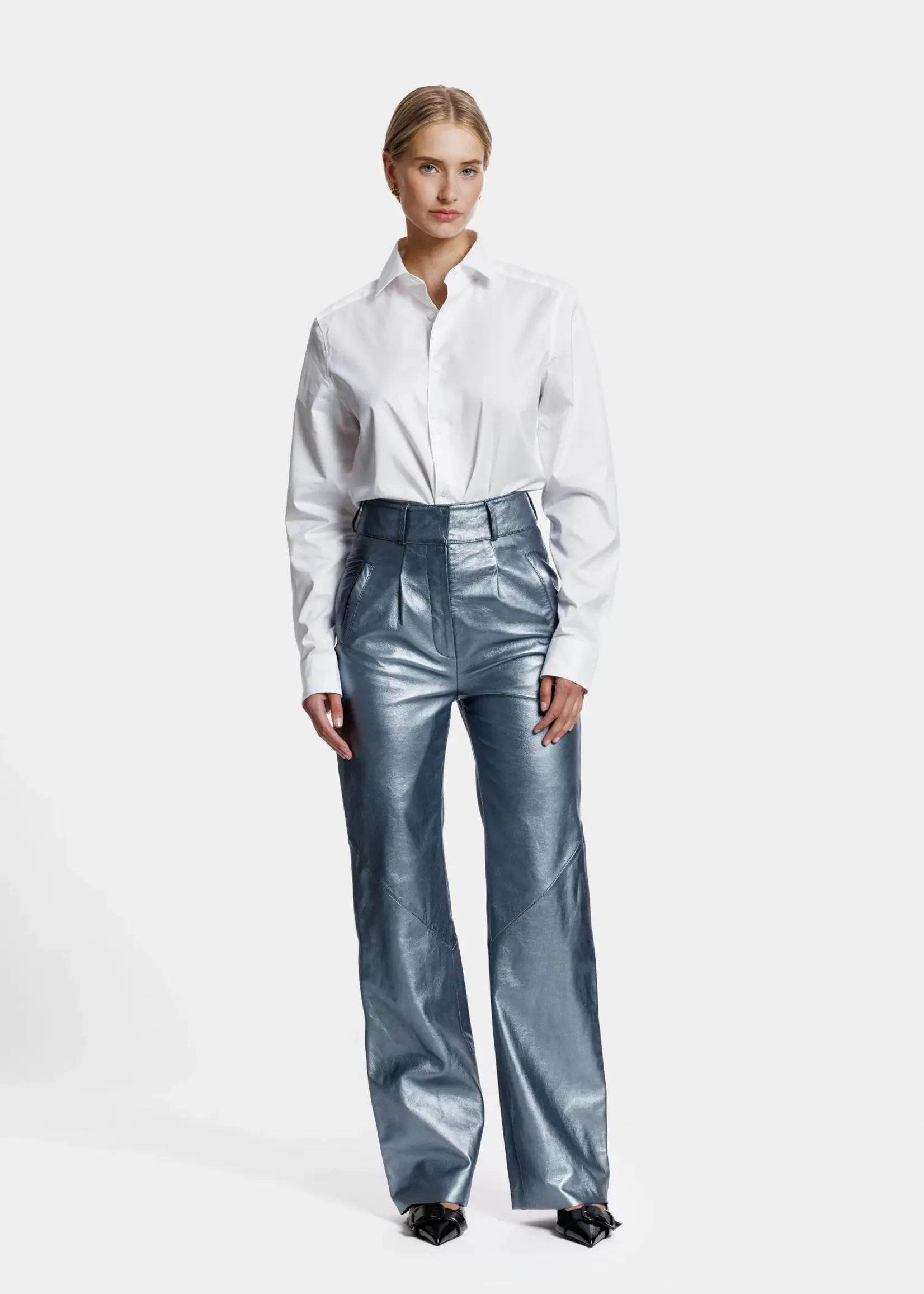 Alter Ego Lee trousers - Blue grey