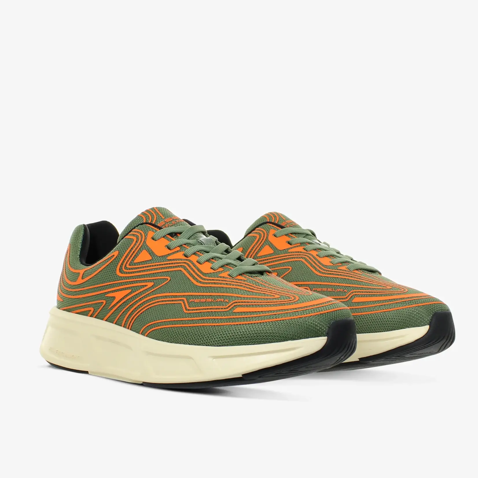FESSURA Runflex #01 - Olive/mandarine