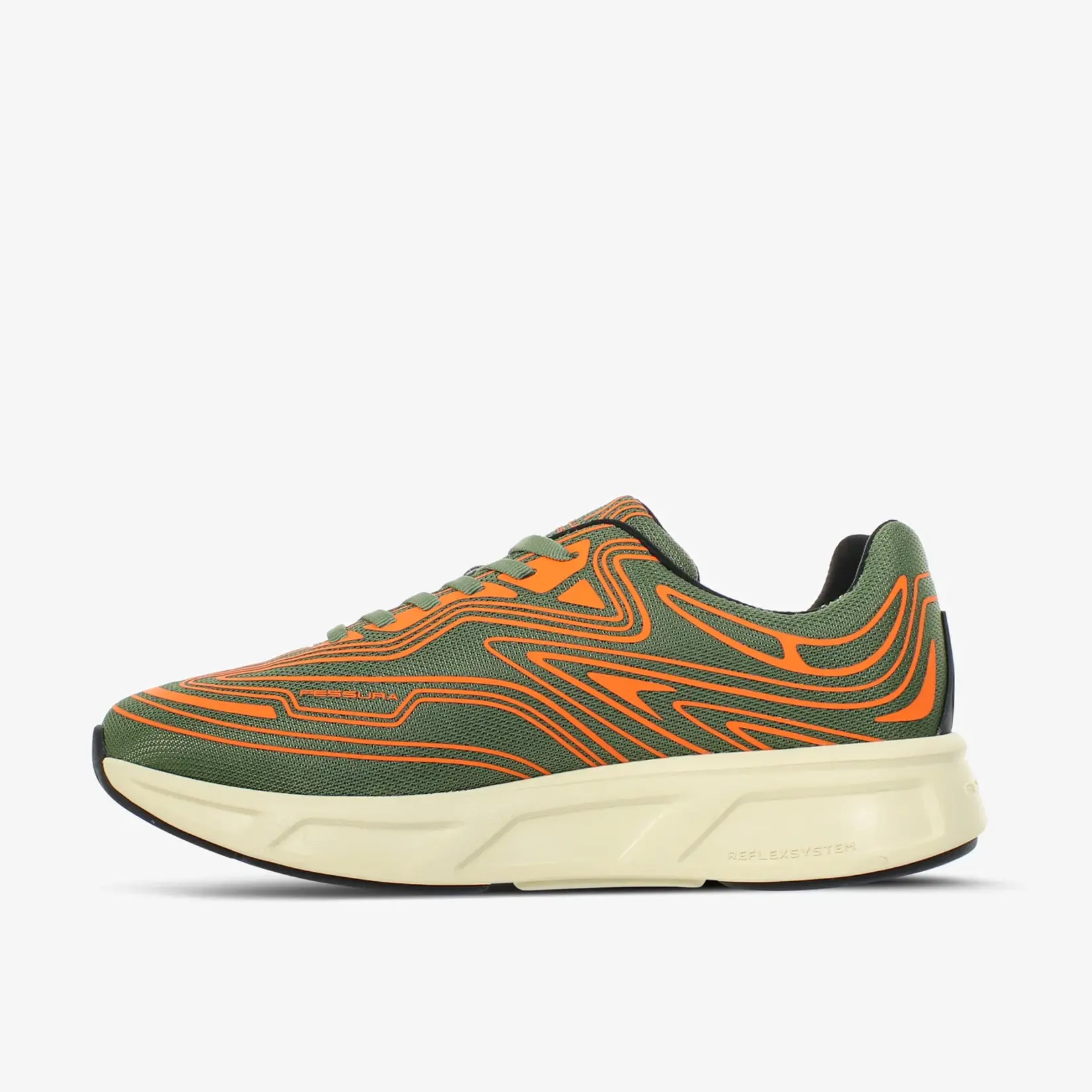 FESSURA Runflex #01 - Olive/mandarine