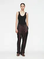 6397 Reversible drawstring pant - Garnet