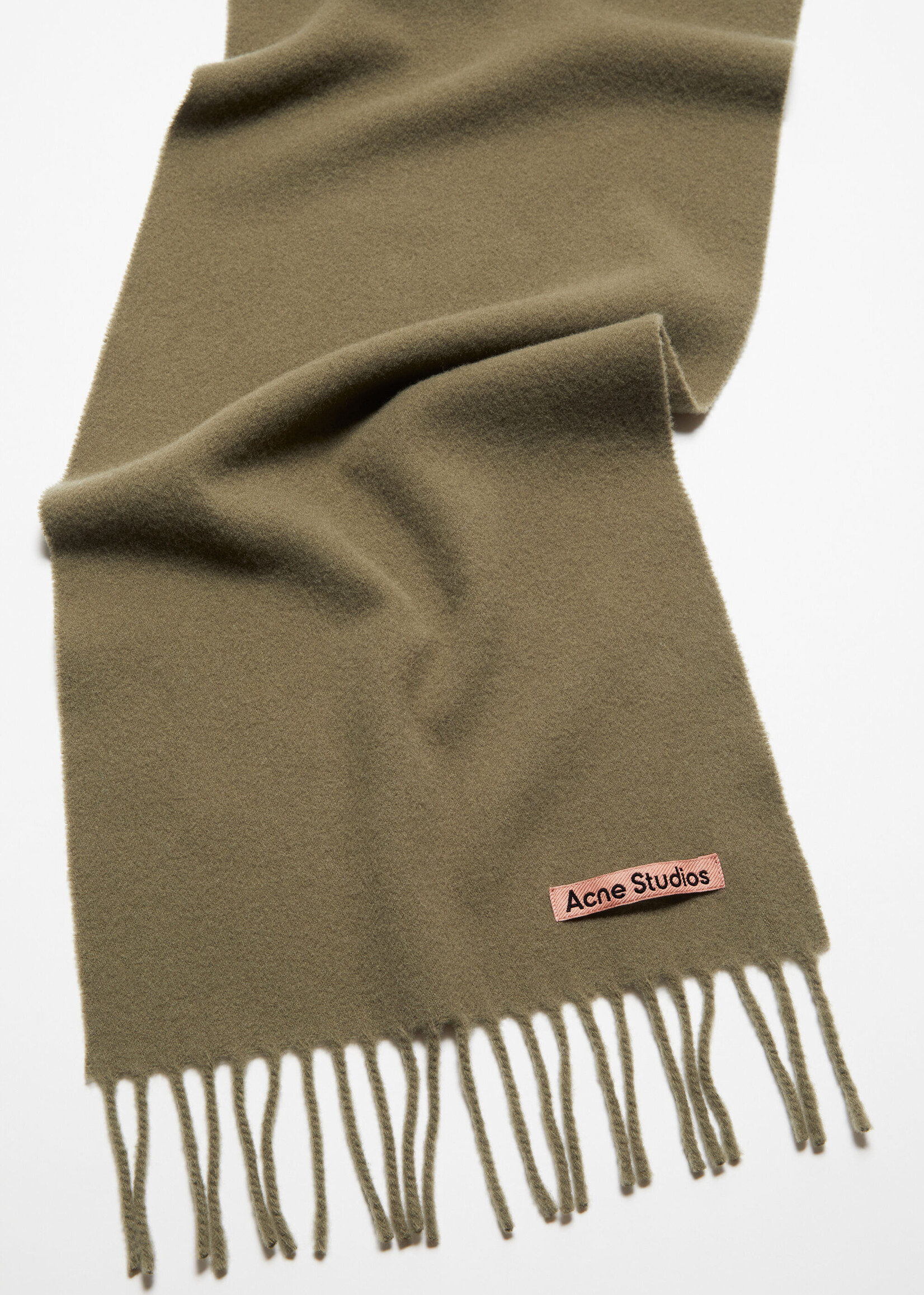 Acne Studios Scarf - Khaki green