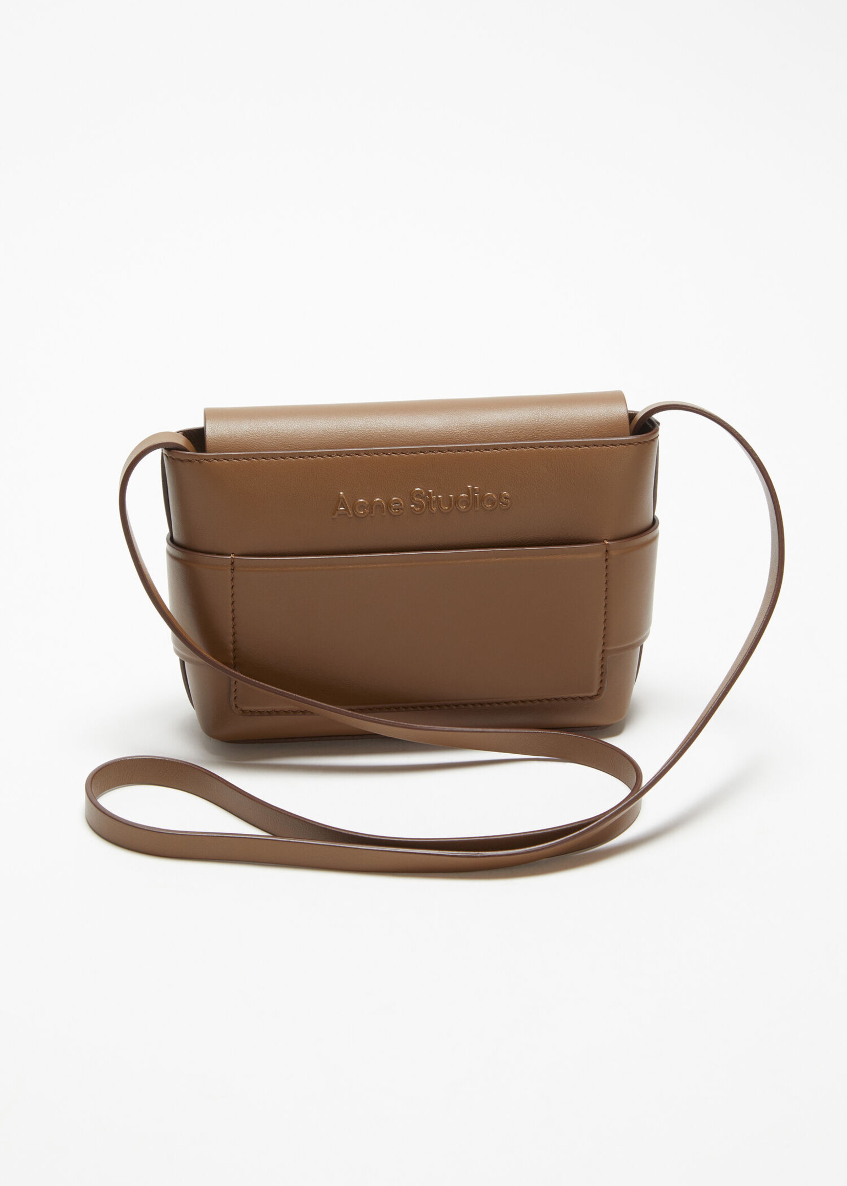 Acne Studios Musubi mini crossbody - Camel brown