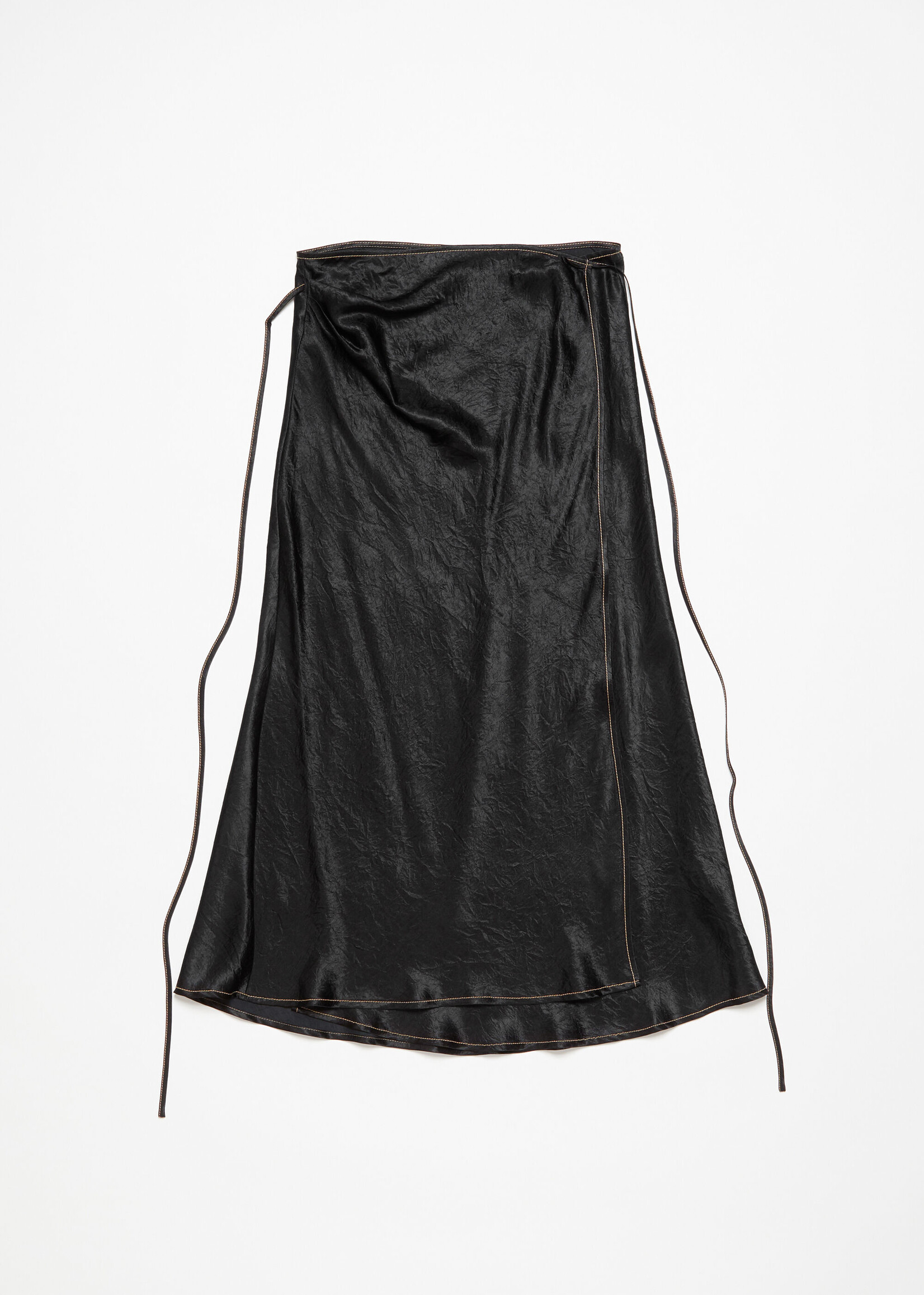 Acne Studios Satin skirt - Black