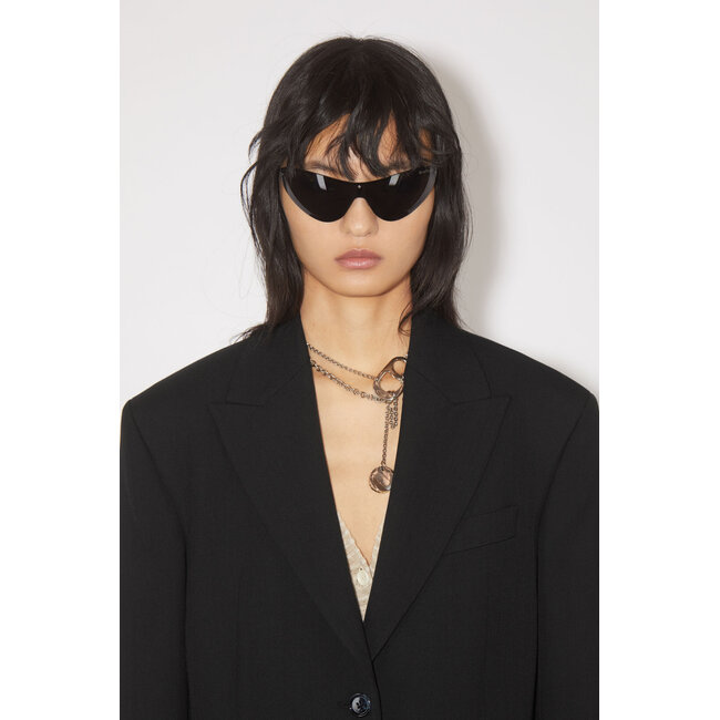 Regular fit suit jacket - Black