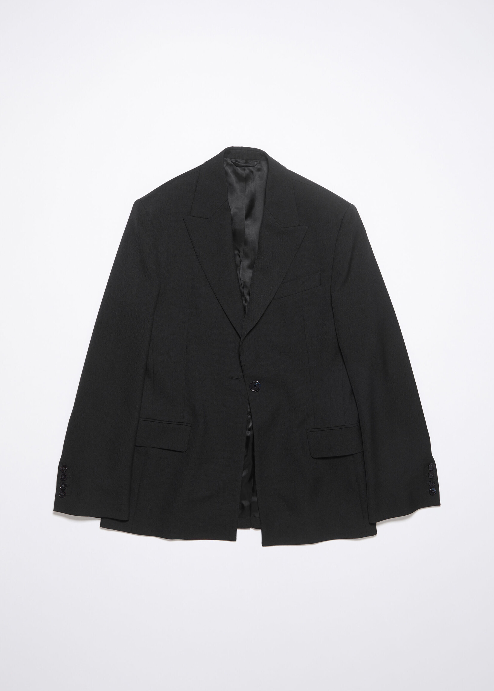 Acne Studios Regular fit suit jacket - Black