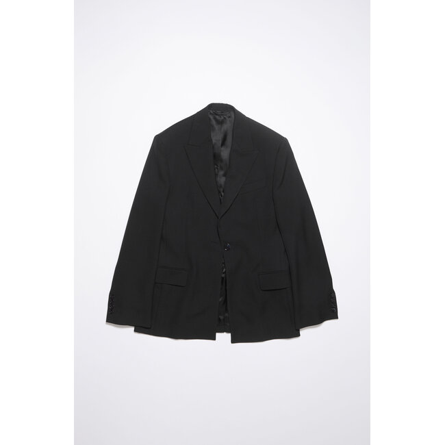 Regular fit suit jacket - Black