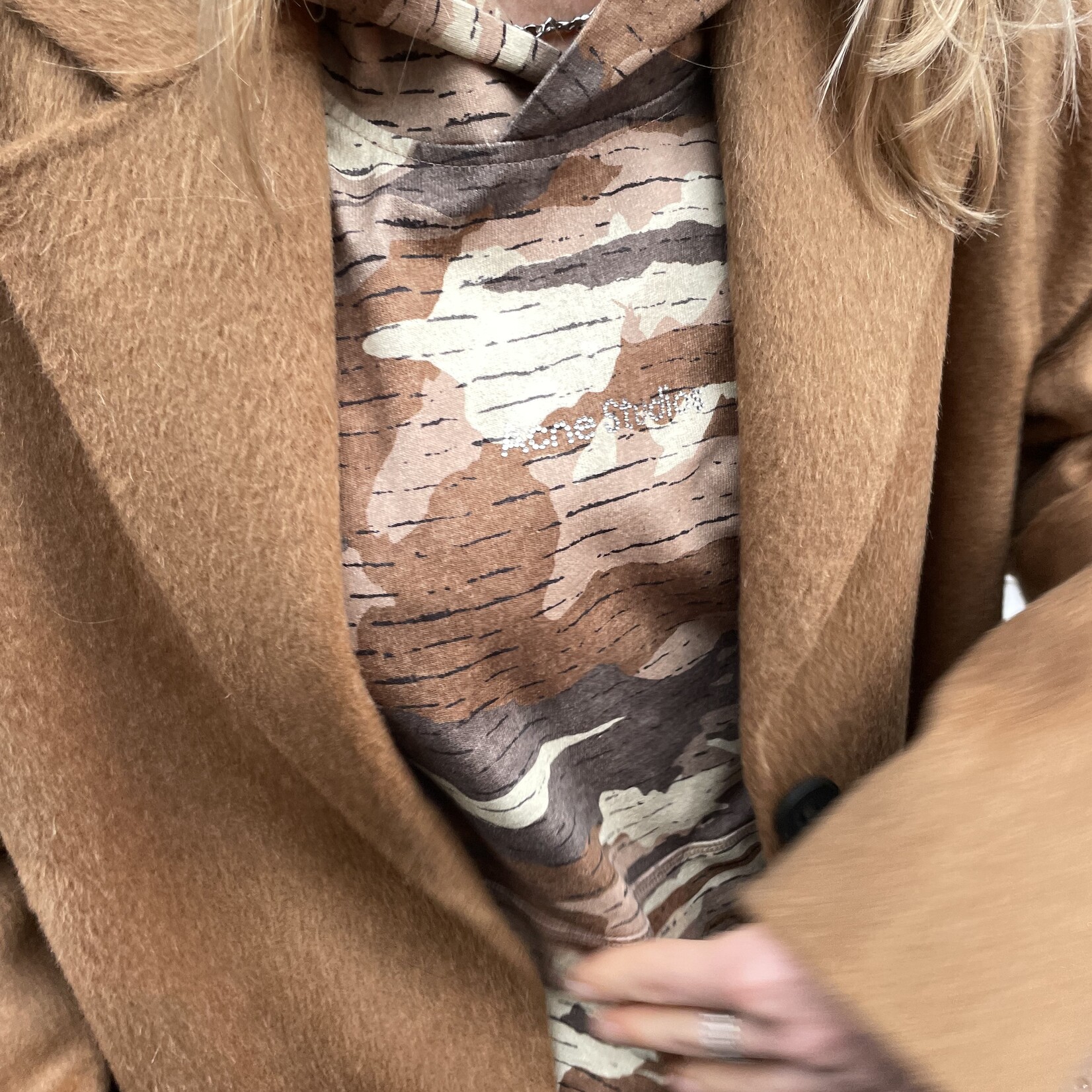 ACNE STUDIOS Sweater Diamond | Cacao Brown