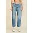 Lucy boyfriend jeans with rips - Alsen indigo