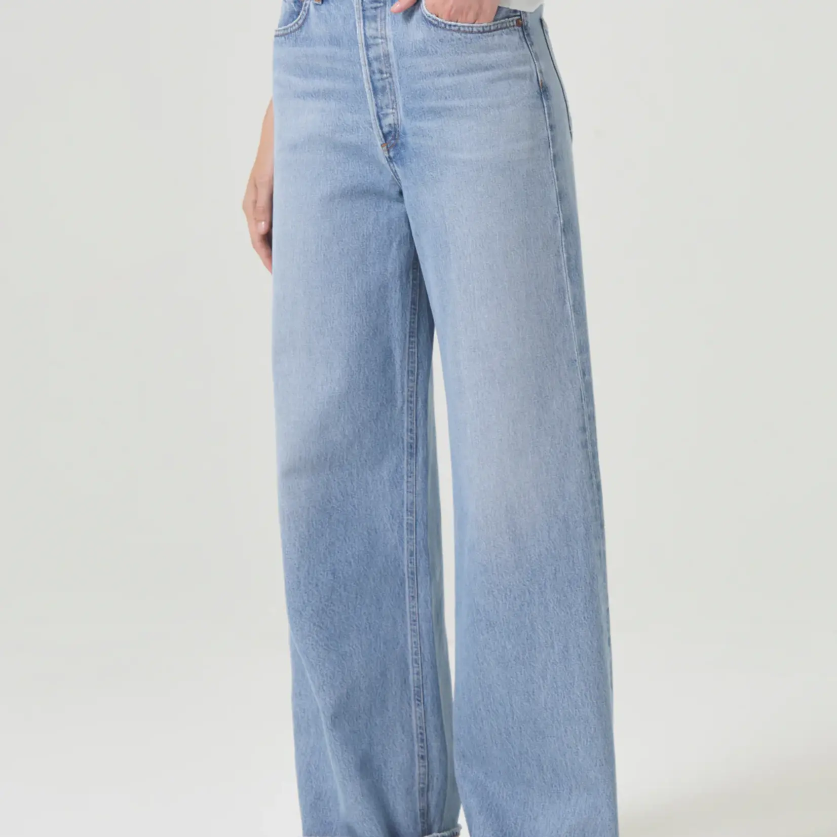 Agolde Dame high rise wide leg - Showdown
