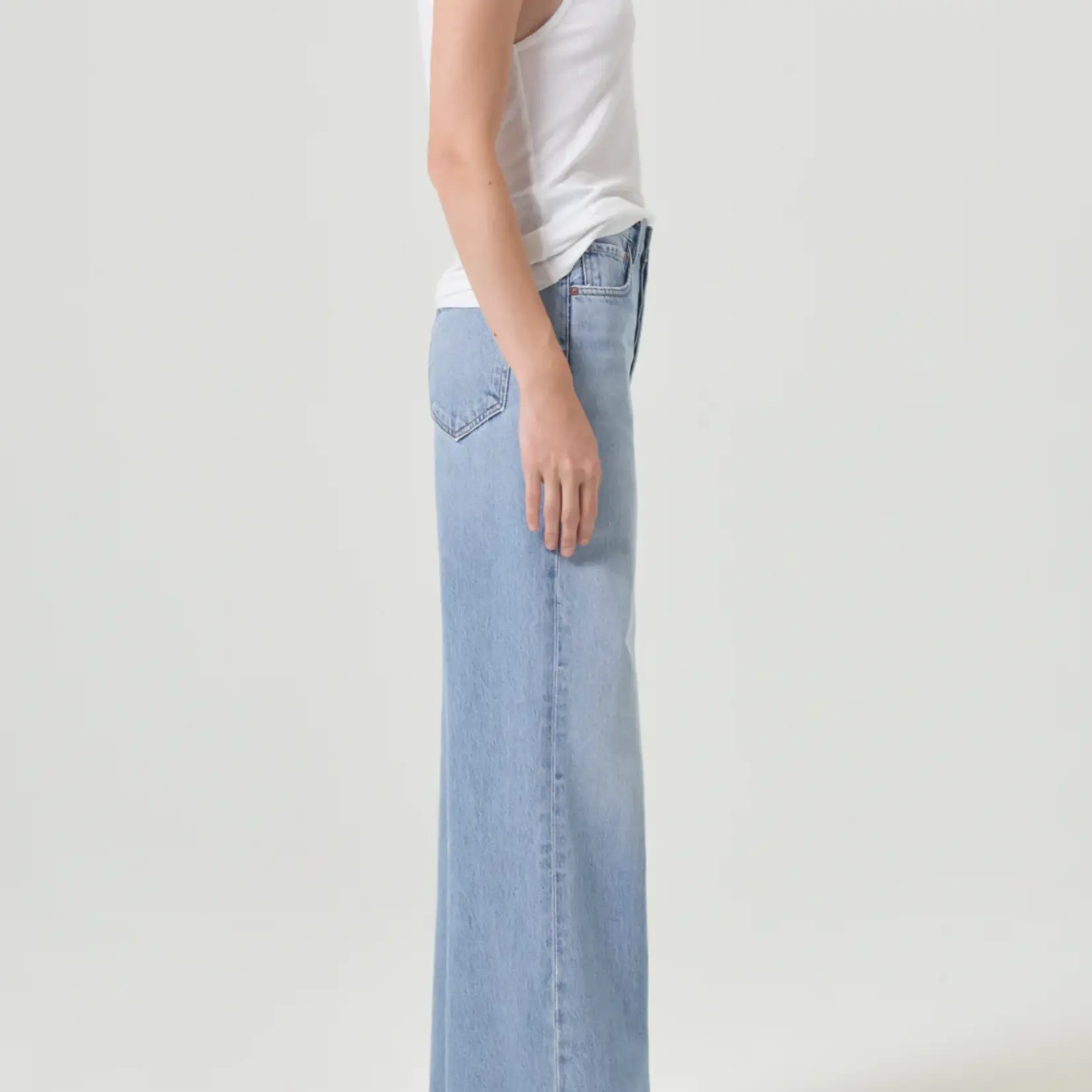 Agolde Dame high rise wide leg - Showdown