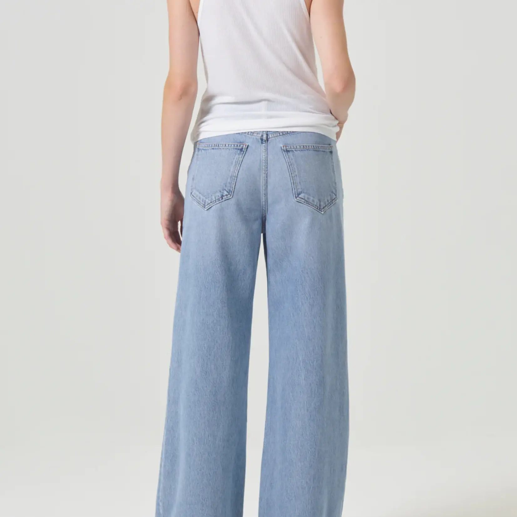 Agolde Dame high rise wide leg - Showdown