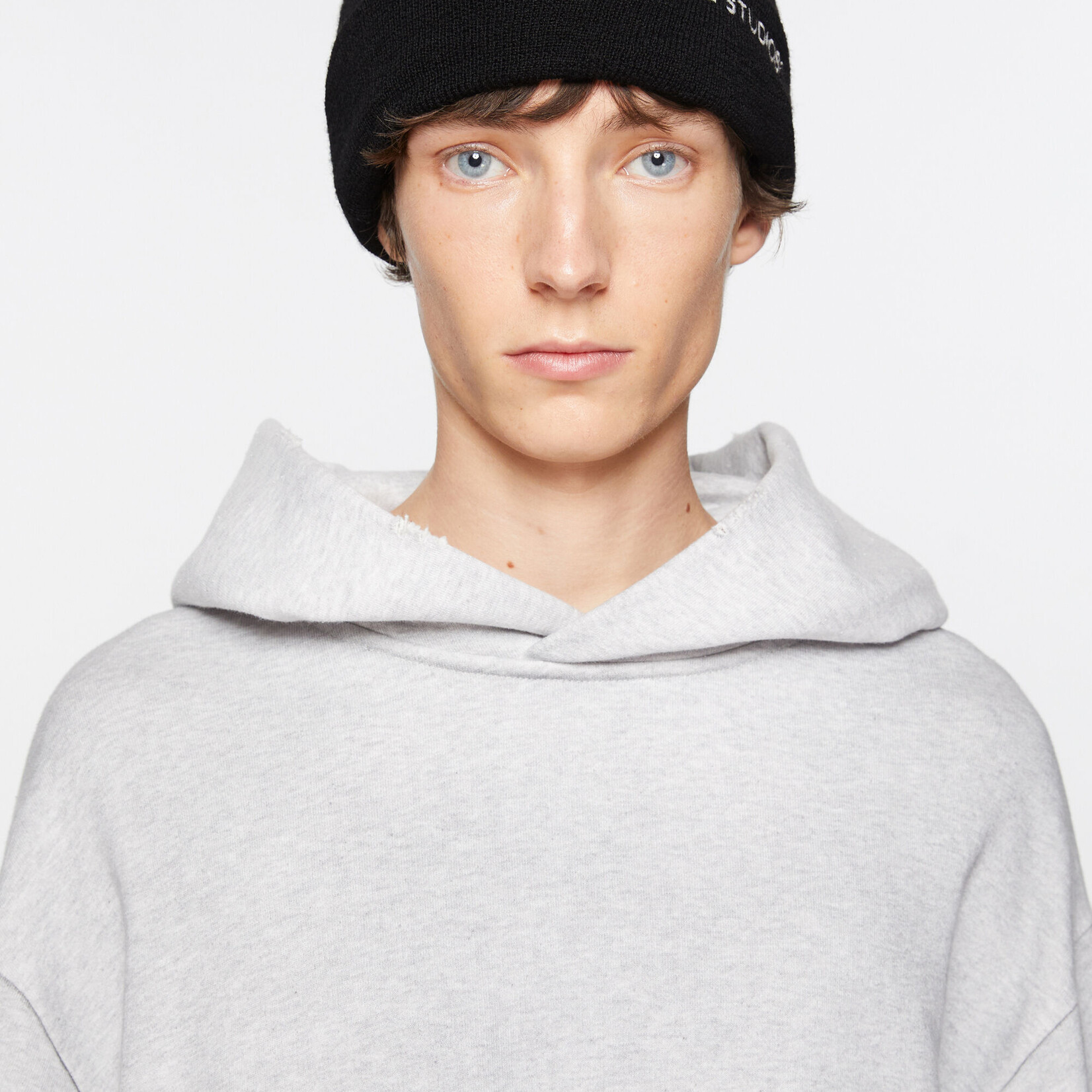 ACNE STUDIOS Logo beanie - Black