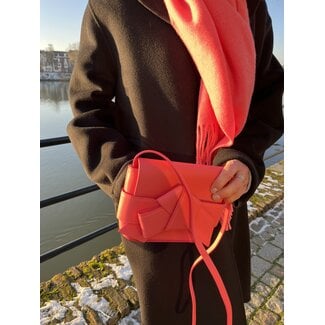 ACNE STUDIOS Musubi mini crossbody - Electric pink