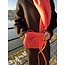 Musubi mini crossbody - Electric pink