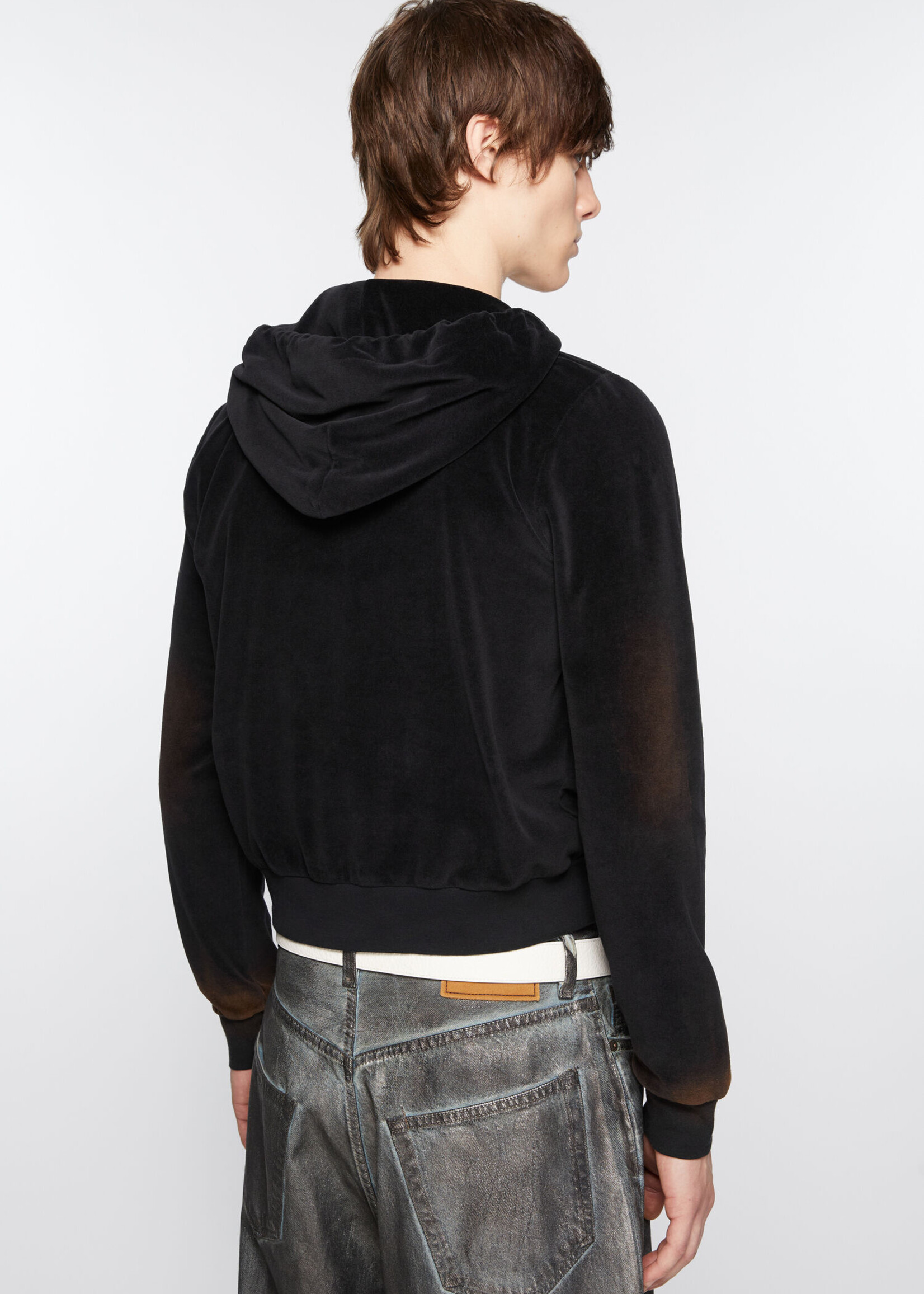 Acne Studios Hooded sweater - Worn black