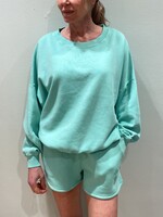 Just a T Batwing sweater - Seafoam