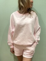 Just a T Batwing sweater - Spring pink