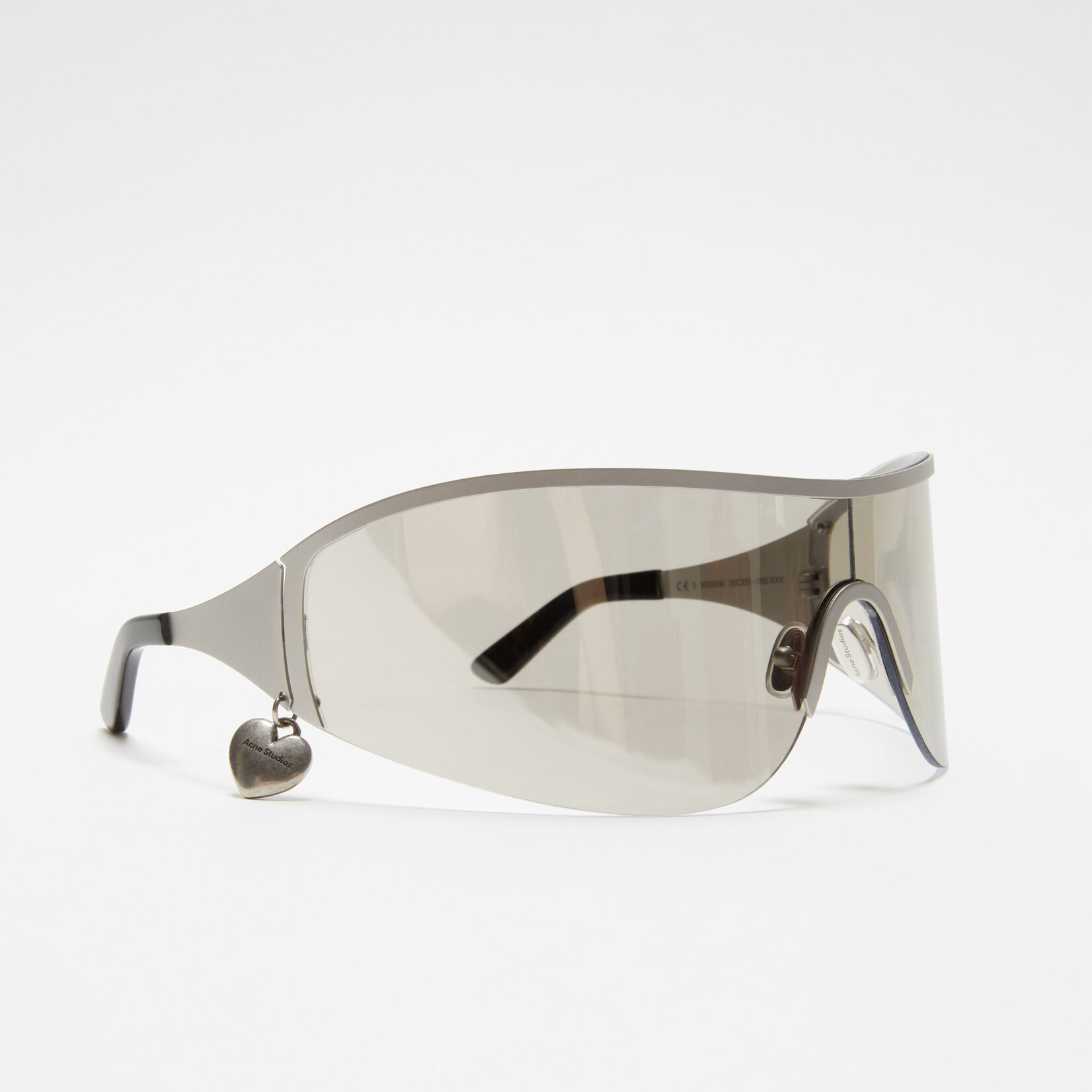 ACNE STUDIOS Metal frame sunglasses - Transparent