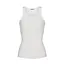 ÉTERNE High neck fitted tank - Cream