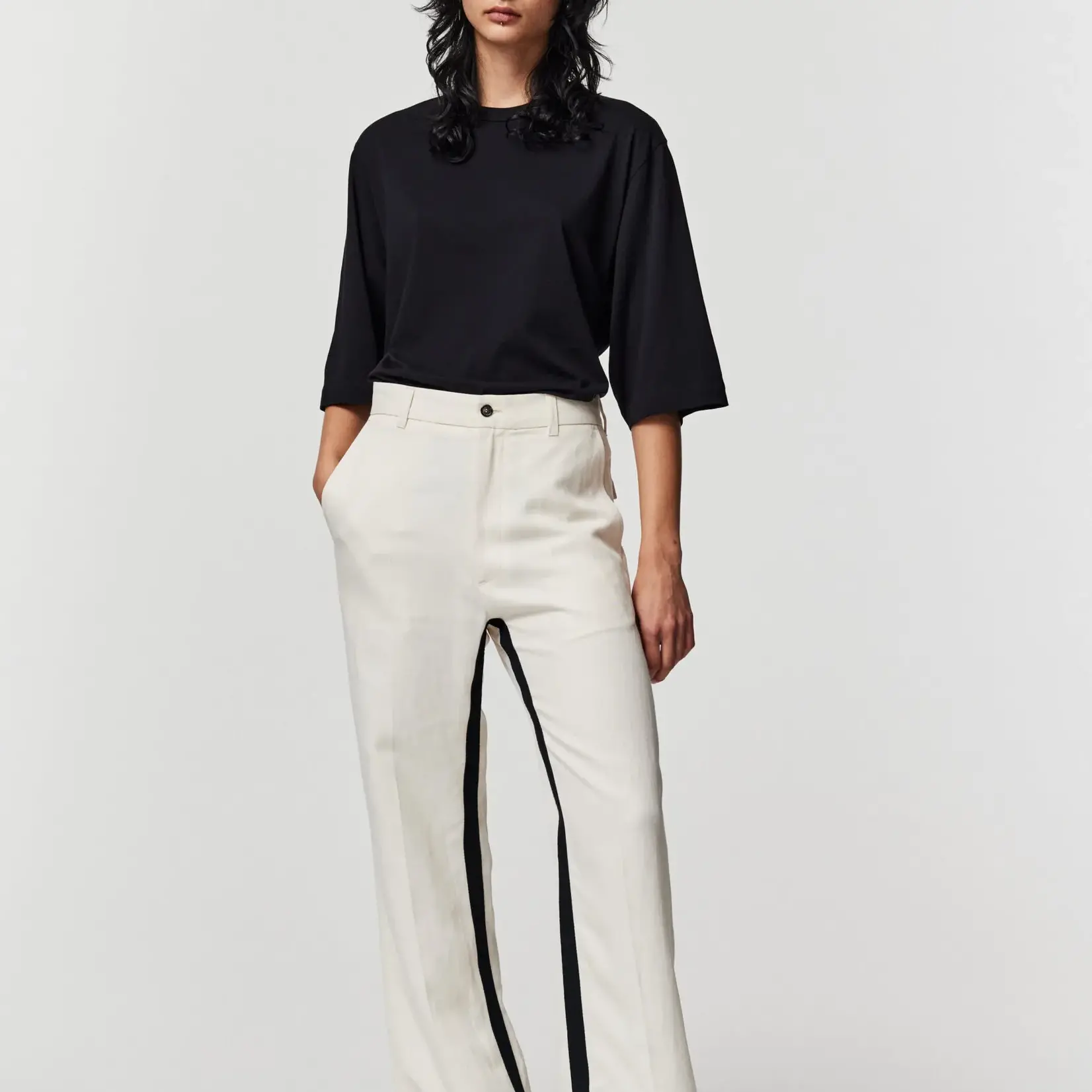 ADNYM Garcon trouser - Cream