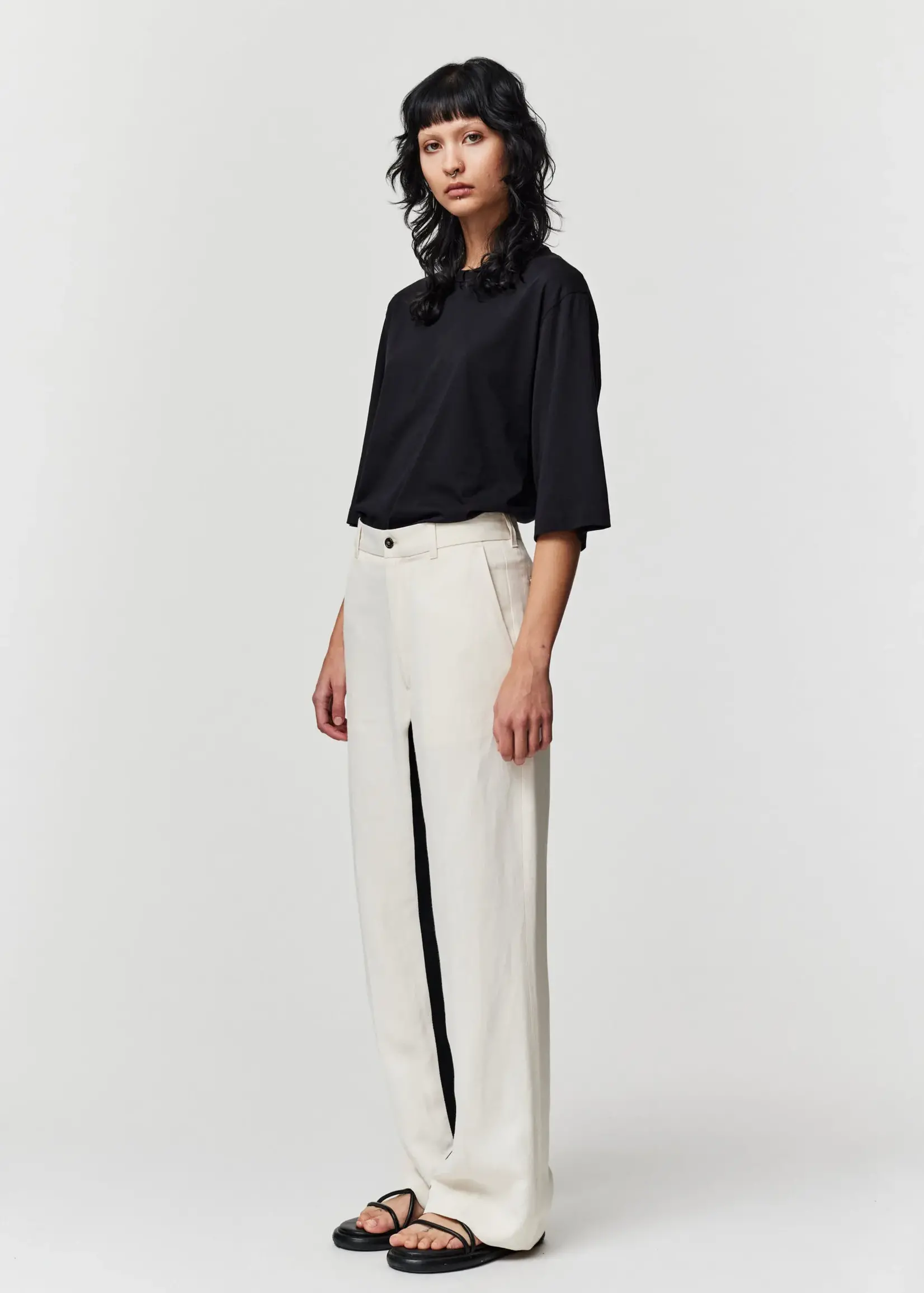 Adnym Garcon trouser - Cream