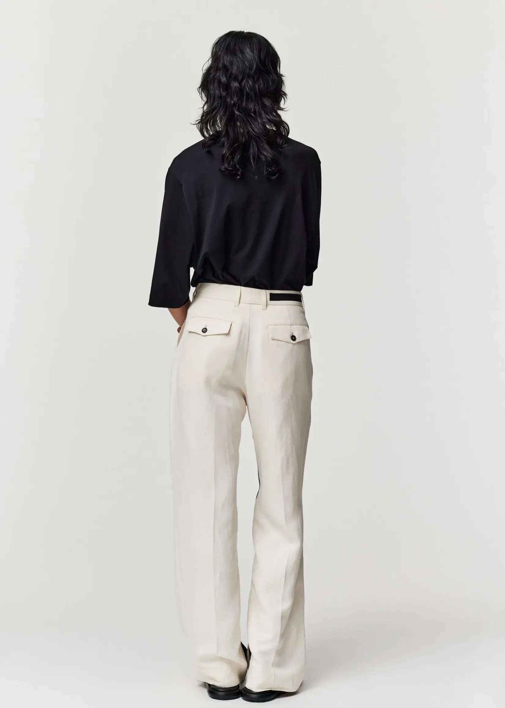 Adnym Garcon trouser - Cream