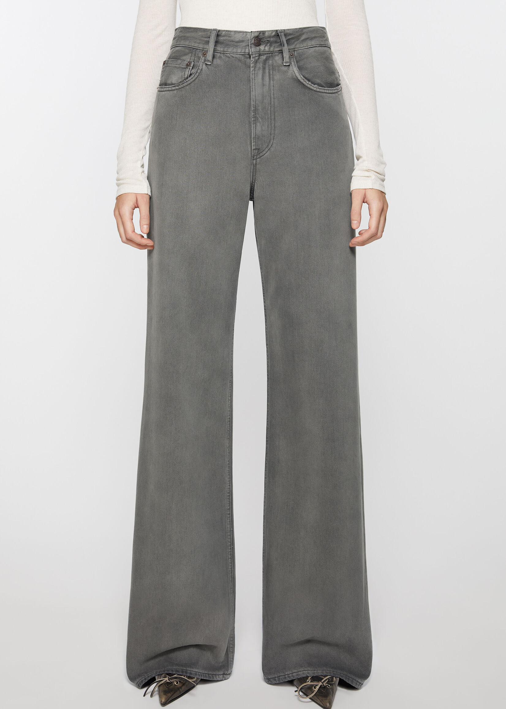 当店の記念日 Acne Studios 2022 ,saxon grey - La Neuvième パンツ