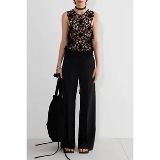 CHRISTIAN WIJNANTS Phenyo pants w/ front crease - Black