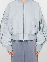 Acne Studios Acne Studios bomber jacket wzipp ,powder blue