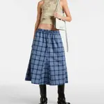 ACNE STUDIOS Acne studios square skirt, mid blue/dusty blue