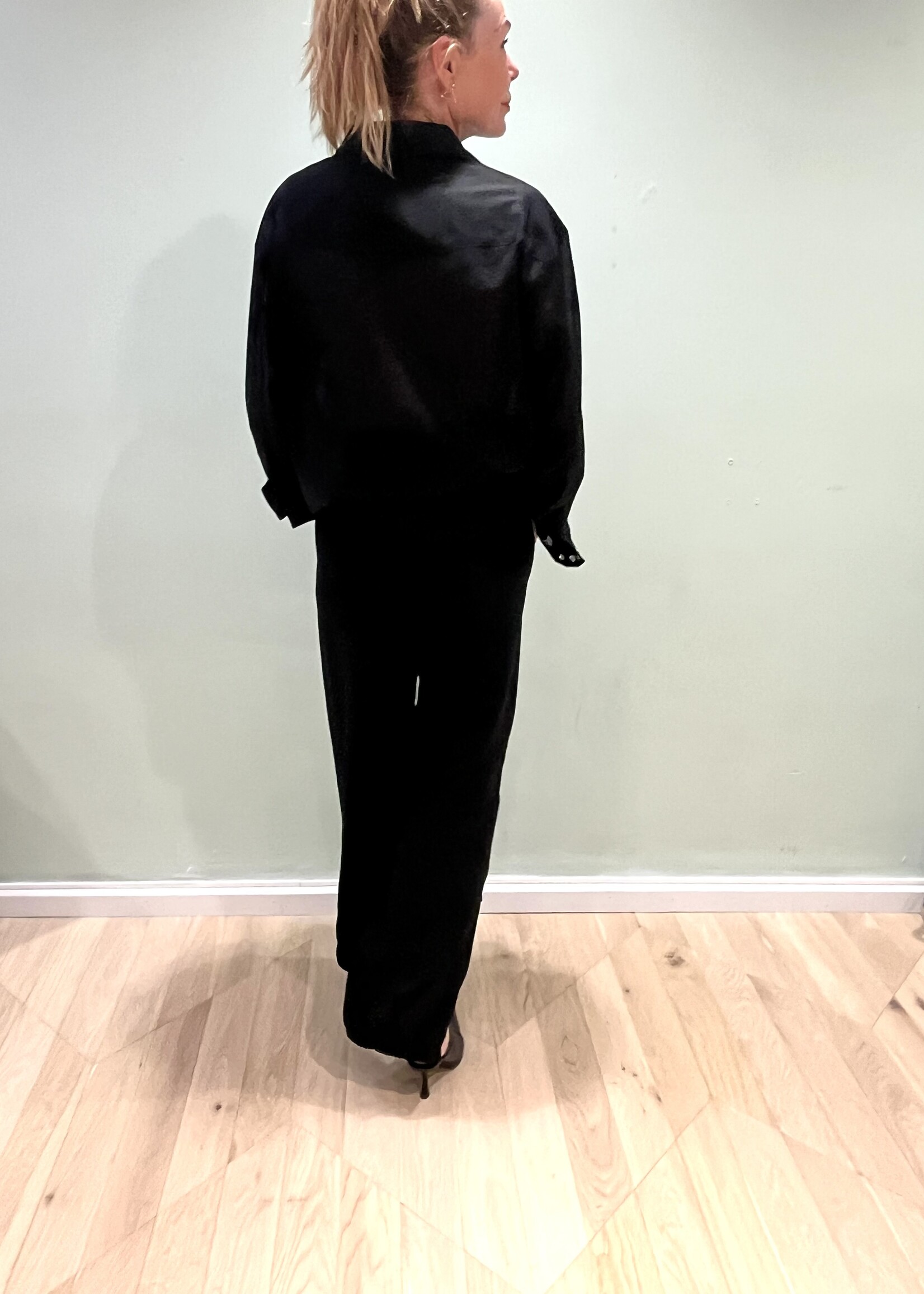 6397 Tailored Warm-Up Pant | Black