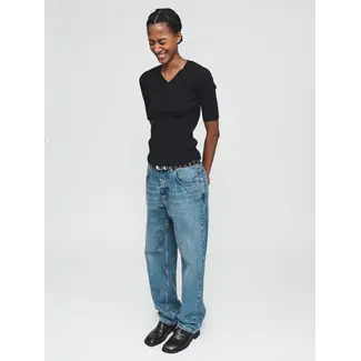 6397 6397 pitched baggy jeans, americana blue