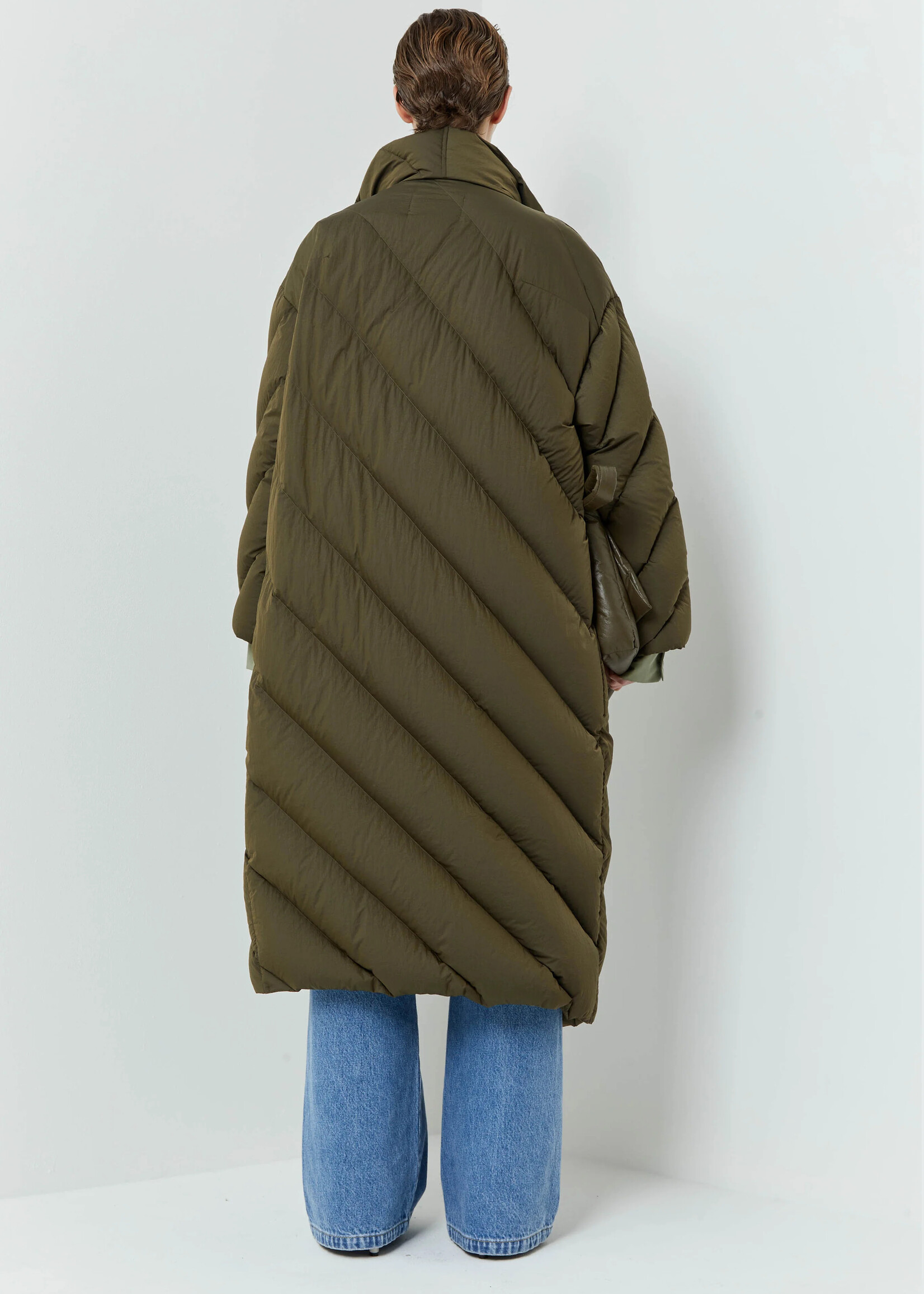 〓christian wijnants〓 GREEN WOOLチェックCOAT SUMMER SALE】christian wijnants(クリスチャン ワイナンツ