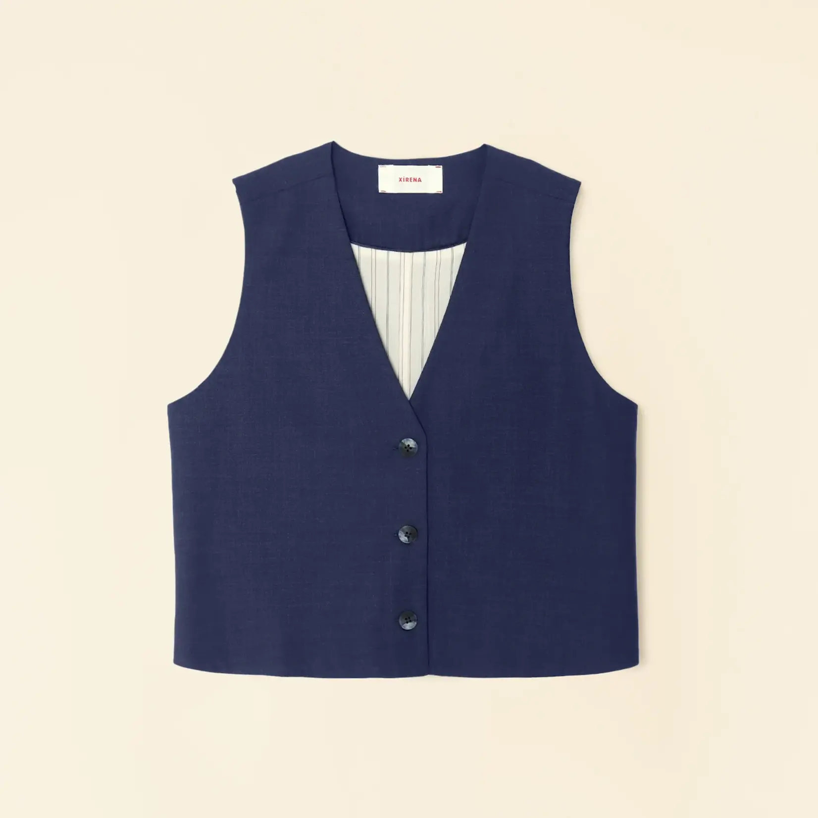 XIRENA Xirena Vinny Vest Navy Melange