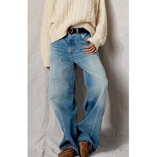 DENIMIST Teri Wideleg Jean | Alsen Indigo