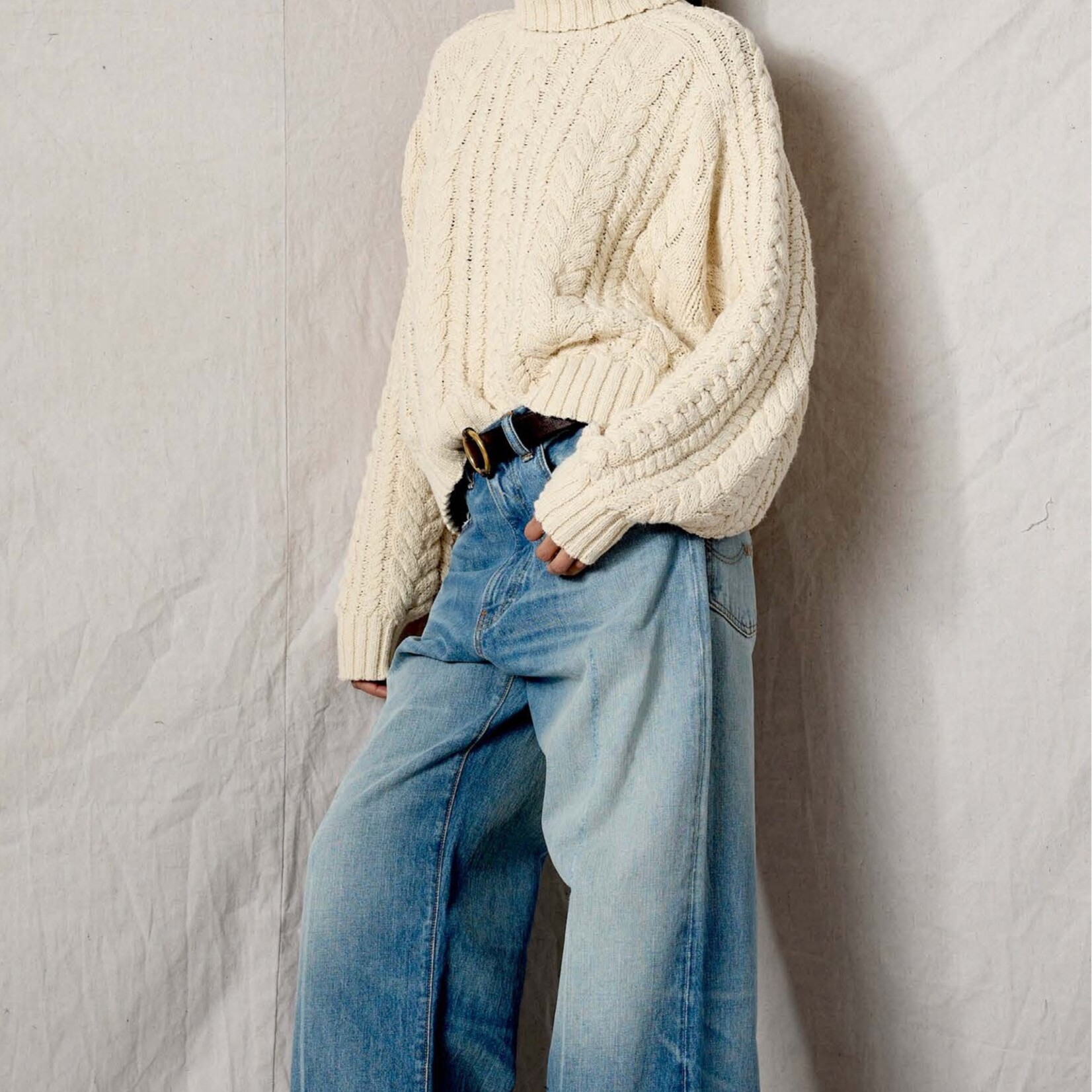 DENIMIST Teri Wideleg Jean | Alsen Indigo