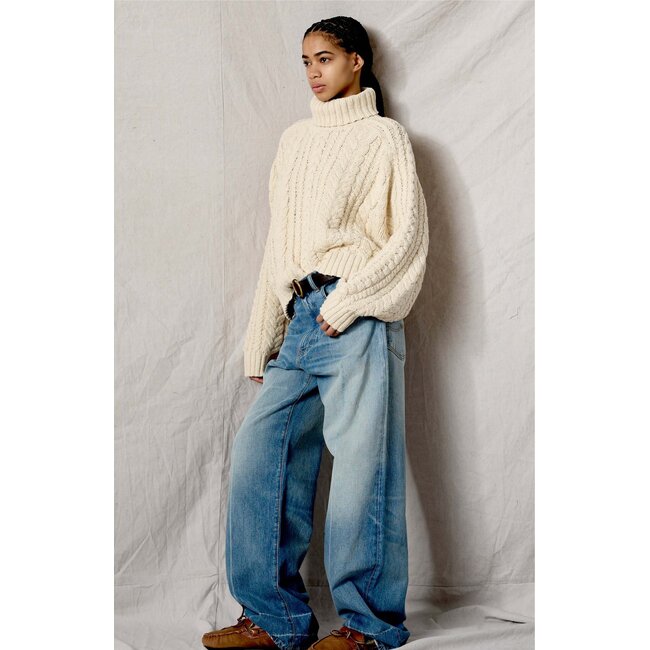 DENIMIST Teri Wideleg Jean | Alsen Indigo