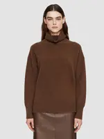 JOSEPH Brushed Cashmere High Neck Jumper | Arabica